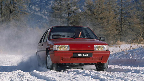 Полноприводный автомобиль Citroen BX