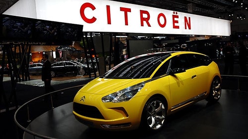 Презентация Citroen C Sport Lounge во время автомобильного салона во Франкфурте